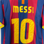 Shop 2010/11 BARCELONA MESSI #10 HOME SHIRT (L) NIKE, classic football shirts, vintage football shirts & retro soccer jerseys at Cult Kits