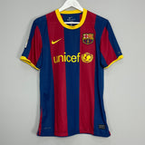 Shop 2010/11 BARCELONA MESSI #10 HOME SHIRT (M) NIKE, classic football shirts, vintage football shirts & retro soccer jerseys at Cult Kits