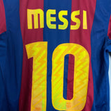 Shop 2010/11 BARCELONA MESSI #10 HOME SHIRT (M) NIKE, classic football shirts, vintage football shirts & retro soccer jerseys at Cult Kits