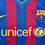 Buy 2010/11 Barcelona Messi 10 Home Shirt (XL) Nike ~ Free worldwide shipping ~ Authentic Vintage Football Shirts from Cult Kits