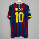 Shop 2010/11 BARCELONA MESSI #10 HOME SHIRT (XL) NIKE, classic football shirts, vintage football shirts & retro soccer jerseys at Cult Kits