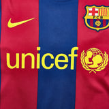Buy 2010/11 Barcelona Pedro 17 Home Shirt (L) Nike ~ Free worldwide shipping ~ Authentic Vintage Football Shirts from Cult Kits