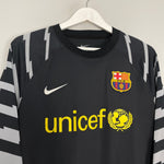Shop 2010/11 BARCELONA V.VALDES #1 GK SHIRT (L) NIKE, classic football shirts, vintage football shirts & retro soccer jerseys at Cult Kits