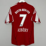 Shop 2010/11 BAYERN MUNICH RIBERY #7 HOME SHIRT (L) ADIDAS, classic football shirts, vintage football shirts & retro soccer jerseys at Cult Kits