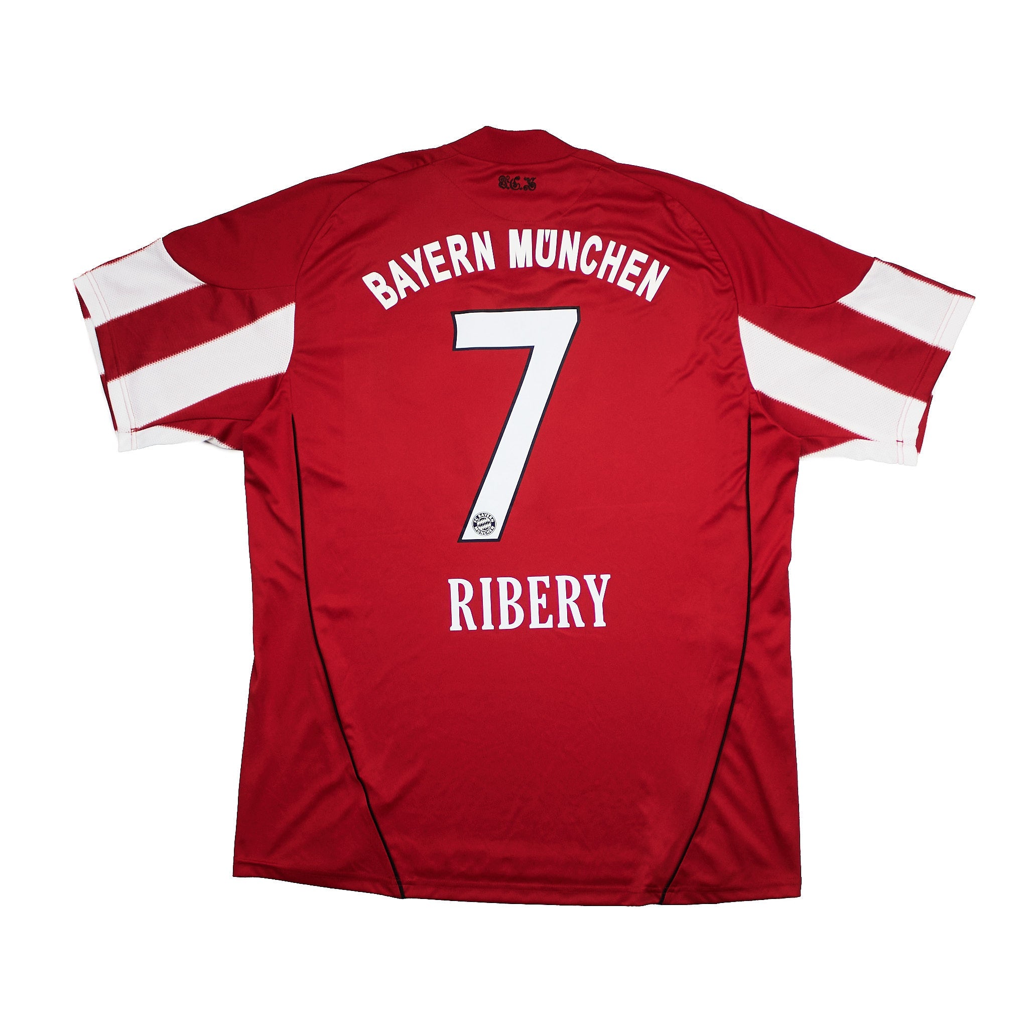 Buy 2010/11 Bayern Munich Ribery 7 Home Shirt (XL) Adidas ~ Free worldwide shipping ~ Authentic Vintage Football Shirts from Cult Kits
