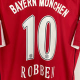 Shop 2010/11 BAYERN MUNICH ROBBEN #10 HOME SHIRT (L) ADIDAS, classic football shirts, vintage football shirts & retro soccer jerseys at Cult Kits