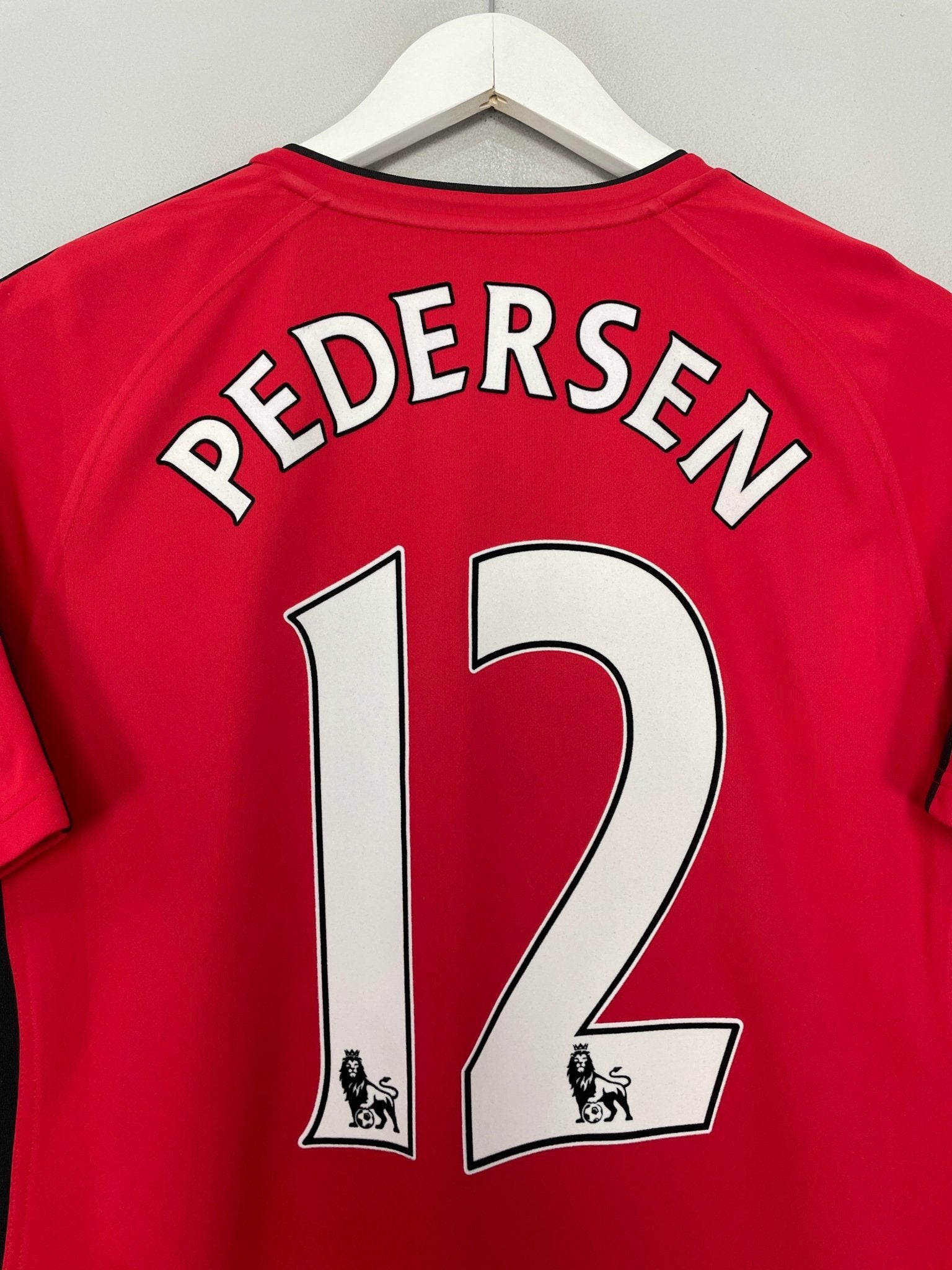 Shop 2010/11 BLACKBURN ROVERS PEDERSEN #12 AWAY SHIRT (L) UMBRO, classic football shirts, vintage football shirts & retro soccer jerseys at Cult Kits