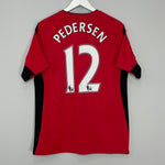 Shop 2010/11 BLACKBURN ROVERS PEDERSEN #12 AWAY SHIRT (L) UMBRO, classic football shirts, vintage football shirts & retro soccer jerseys at Cult Kits