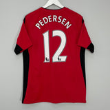 Shop 2010/11 BLACKBURN ROVERS PEDERSEN #12 AWAY SHIRT (L) UMBRO, classic football shirts, vintage football shirts & retro soccer jerseys at Cult Kits