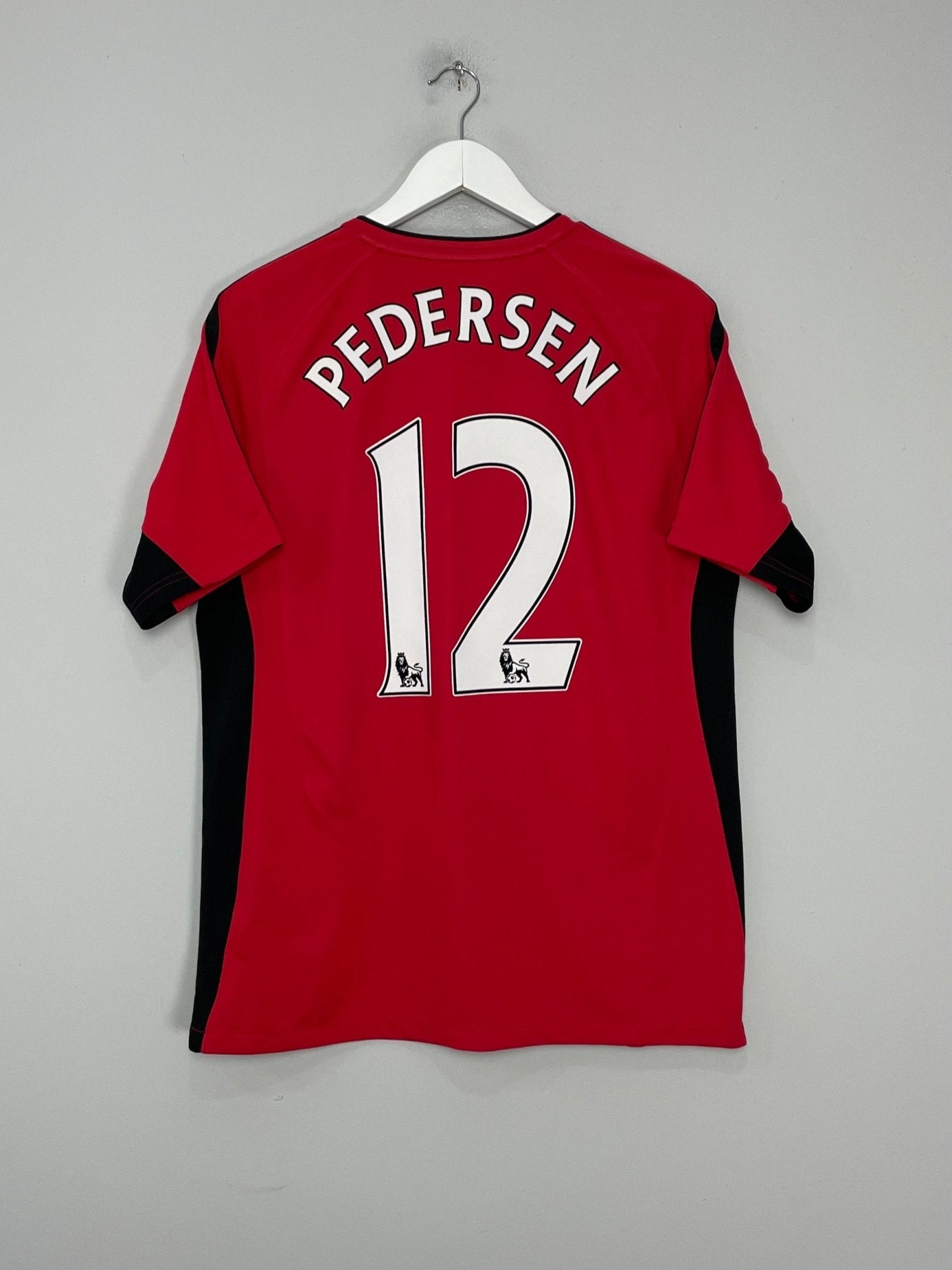 Shop 2010/11 BLACKBURN ROVERS PEDERSEN #12 AWAY SHIRT (L) UMBRO, classic football shirts, vintage football shirts & retro soccer jerseys at Cult Kits