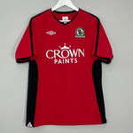 Shop 2010/11 BLACKBURN ROVERS PEDERSEN #12 AWAY SHIRT (L) UMBRO, classic football shirts, vintage football shirts & retro soccer jerseys at Cult Kits
