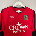 Shop 2010/11 BLACKBURN ROVERS PEDERSEN #12 AWAY SHIRT (L) UMBRO, classic football shirts, vintage football shirts & retro soccer jerseys at Cult Kits