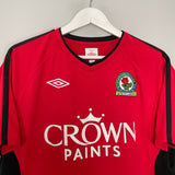 Shop 2010/11 BLACKBURN ROVERS PEDERSEN #12 AWAY SHIRT (L) UMBRO, classic football shirts, vintage football shirts & retro soccer jerseys at Cult Kits