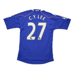Buy 2010/11 Bolton C.Y.Lee 27 *Match Issue* Away Shirt (M) Reebok ~ Free worldwide shipping ~ Authentic Vintage Football Shirts from Cult Kits