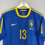 2010/11 BRAZIL D.ALVES 13 AWAY SHIRT (L) NIKE - Cult Kits - Large - Buy Vintage Football Shirts, Authentic Retro Football Shirts For Sale, Classic Football Shirts & Soccer Jersey