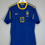 2010/11 BRAZIL D.ALVES 13 AWAY SHIRT (L) NIKE - Cult Kits - Large - Buy Vintage Football Shirts, Authentic Retro Football Shirts For Sale, Classic Football Shirts & Soccer Jersey