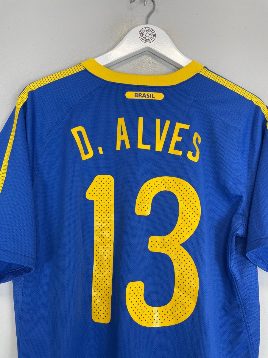 2010/11 BRAZIL D.ALVES 13 AWAY SHIRT (L) NIKE - Cult Kits - Large - Buy Vintage Football Shirts, Authentic Retro Football Shirts For Sale, Classic Football Shirts & Soccer Jersey
