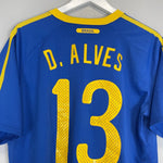 2010/11 BRAZIL D.ALVES 13 AWAY SHIRT (L) NIKE - Cult Kits - Large - Buy Vintage Football Shirts, Authentic Retro Football Shirts For Sale, Classic Football Shirts & Soccer Jersey