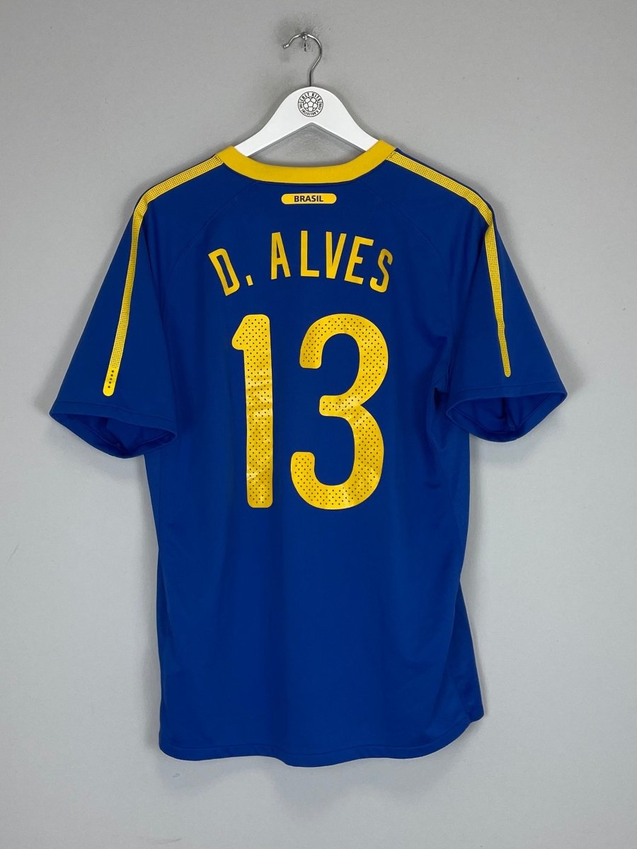 2010/11 BRAZIL D.ALVES 13 AWAY SHIRT (L) NIKE - Cult Kits - Large - Buy Vintage Football Shirts, Authentic Retro Football Shirts For Sale, Classic Football Shirts & Soccer Jersey