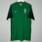 Shop 2010/11 BRAZIL GK SHIRT (L) NIKE, classic football shirts, vintage football shirts & retro soccer jerseys at Cult Kits