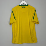 Shop 2010/11 BRAZIL HOME SHIRT (L) NIKE, classic football shirts, vintage football shirts & retro soccer jerseys at Cult Kits