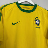 Shop 2010/11 BRAZIL HOME SHIRT (L) NIKE, classic football shirts, vintage football shirts & retro soccer jerseys at Cult Kits