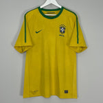 Shop 2010/11 BRAZIL HOME SHIRT (XL) NIKE, classic football shirts, vintage football shirts & retro soccer jerseys at Cult Kits