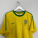 Shop 2010/11 BRAZIL HOME SHIRT (XL) NIKE, classic football shirts, vintage football shirts & retro soccer jerseys at Cult Kits