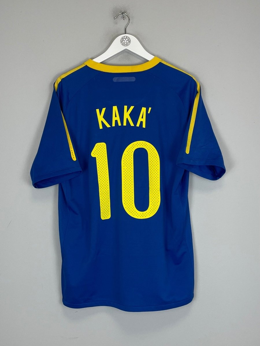 2010/11 BRAZIL KAKA 10 AWAY SHIRT (L) NIKE - Cult Kits - Large - Buy Vintage Football Shirts, Authentic Retro Football Shirts For Sale, Classic Football Shirts & Soccer Jersey