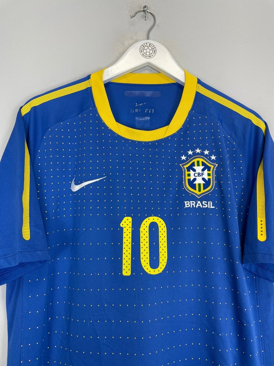 2010/11 BRAZIL KAKA 10 AWAY SHIRT (L) NIKE - Cult Kits - Large - Buy Vintage Football Shirts, Authentic Retro Football Shirts For Sale, Classic Football Shirts & Soccer Jersey