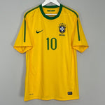 Shop 2010/11 BRAZIL KAKA #10 HOME SHIRT (L) NIKE, classic football shirts, vintage football shirts & retro soccer jerseys at Cult Kits