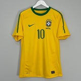 Shop 2010/11 BRAZIL KAKA #10 HOME SHIRT (S) NIKE, classic football shirts, vintage football shirts & retro soccer jerseys at Cult Kits