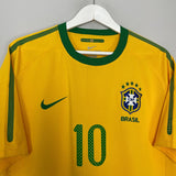Shop 2010/11 BRAZIL KAKA #10 HOME SHIRT (XL) NIKE, classic football shirts, vintage football shirts & retro soccer jerseys at Cult Kits