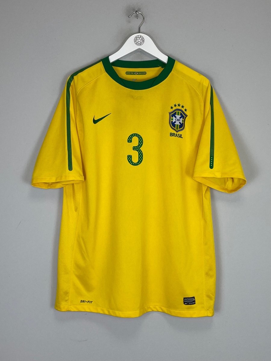 2010/11 BRAZIL MAICON 3 HOME SHIRT (XL) NIKE - Cult Kits - XL - Buy Vintage Football Shirts, Authentic Retro Football Shirts For Sale, Classic Football Shirts & Soccer Jersey