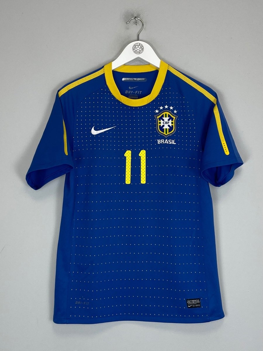 2010/11 BRAZIL NEYMAR JR 11 AWAY SHIRT (S) NIKE - Cult Kits - Small - Buy Vintage Football Shirts, Authentic Retro Football Shirts For Sale, Classic Football Shirts & Soccer Jersey