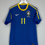 2010/11 BRAZIL NEYMAR JR 11 AWAY SHIRT (S) NIKE - Cult Kits - Small - Buy Vintage Football Shirts, Authentic Retro Football Shirts For Sale, Classic Football Shirts & Soccer Jersey