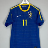 2010/11 BRAZIL NEYMAR JR 11 AWAY SHIRT (S) NIKE - Cult Kits - Small - Buy Vintage Football Shirts, Authentic Retro Football Shirts For Sale, Classic Football Shirts & Soccer Jersey