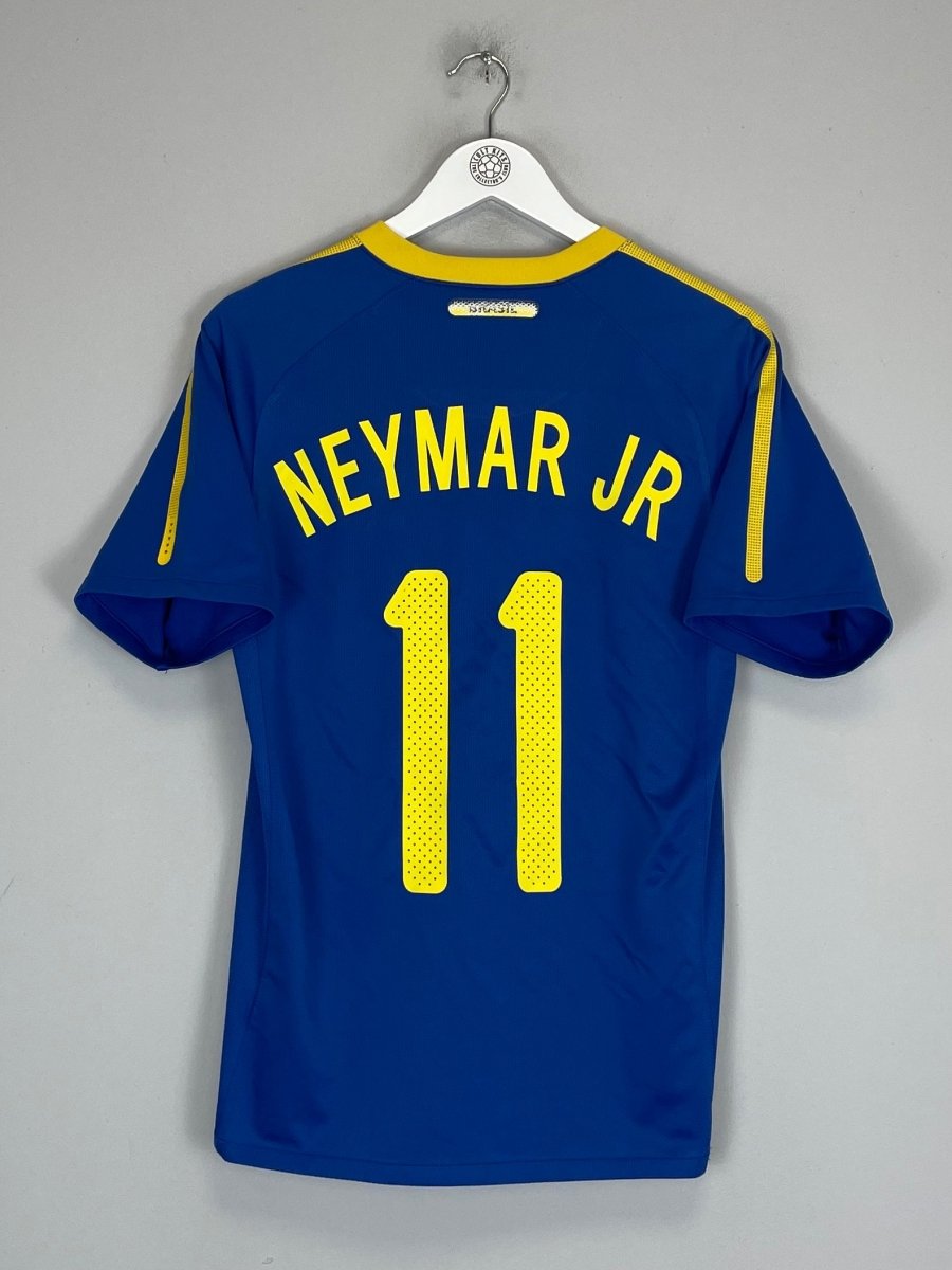 2010/11 BRAZIL NEYMAR JR 11 AWAY SHIRT (S) NIKE - Cult Kits - Small - Buy Vintage Football Shirts, Authentic Retro Football Shirts For Sale, Classic Football Shirts & Soccer Jersey