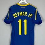 2010/11 BRAZIL NEYMAR JR 11 AWAY SHIRT (S) NIKE - Cult Kits - Small - Buy Vintage Football Shirts, Authentic Retro Football Shirts For Sale, Classic Football Shirts & Soccer Jersey