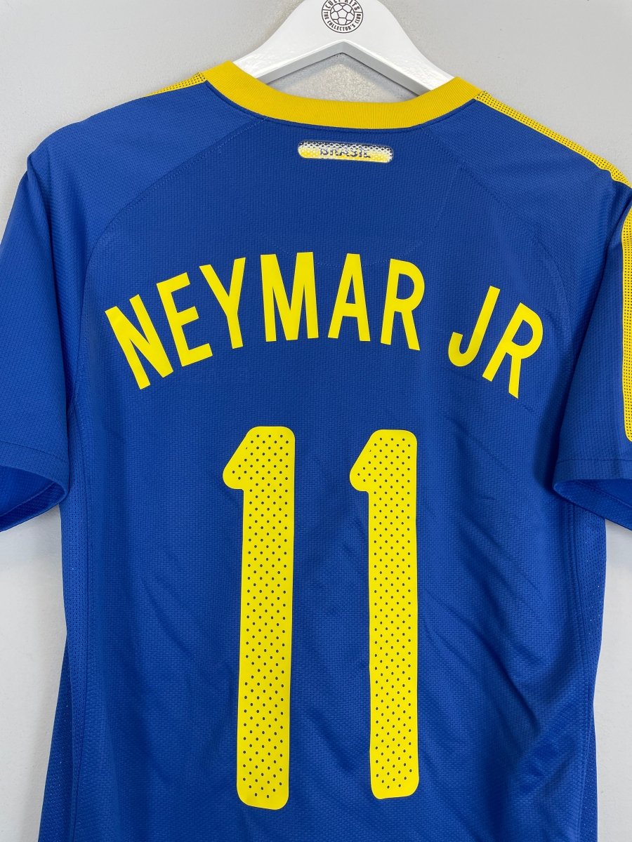 2010/11 BRAZIL NEYMAR JR 11 AWAY SHIRT (S) NIKE - Cult Kits - Small - Buy Vintage Football Shirts, Authentic Retro Football Shirts For Sale, Classic Football Shirts & Soccer Jersey