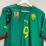 Shop 2010/11 CAMEROON ETO'O #9 HOME SHIRT (L) PUMA, classic football shirts, vintage football shirts & retro soccer jerseys at Cult Kits
