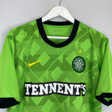 Shop 2010/11 CELTIC AWAY SHIRT (L) NIKE, classic football shirts, vintage football shirts & retro soccer jerseys at Cult Kits