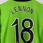 Shop 2010/11 CELTIC LENNON #18 L/S AWAY SHIRT (L) NIKE, classic football shirts, vintage football shirts & retro soccer jerseys at Cult Kits