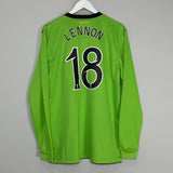 Shop 2010/11 CELTIC LENNON #18 L/S AWAY SHIRT (L) NIKE, classic football shirts, vintage football shirts & retro soccer jerseys at Cult Kits