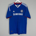 Shop 2010/11 CHELSEA A.COLE #3 HOME SHIRT (L) ADIDAS, classic football shirts, vintage football shirts & retro soccer jerseys at Cult Kits