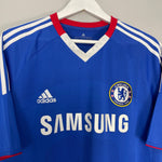 Shop 2010/11 CHELSEA A.COLE #3 HOME SHIRT (L) ADIDAS, classic football shirts, vintage football shirts & retro soccer jerseys at Cult Kits