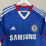 Shop 2010/11 CHELSEA DROGBA #11 *BNWT* HOME SHIRT (M) ADIDAS, classic football shirts, vintage football shirts & retro soccer jerseys at Cult Kits