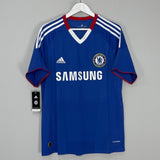 Shop 2010/11 CHELSEA DROGBA #11 *BNWT* HOME SHIRT (M) ADIDAS, classic football shirts, vintage football shirts & retro soccer jerseys at Cult Kits