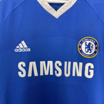 Shop 2010/11 CHELSEA DROGBA #11 HOME SHIRT (L) ADIDAS, classic football shirts, vintage football shirts & retro soccer jerseys at Cult Kits