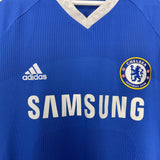 Shop 2010/11 CHELSEA DROGBA #11 HOME SHIRT (L) ADIDAS, classic football shirts, vintage football shirts & retro soccer jerseys at Cult Kits